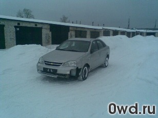 Битый автомобиль Chevrolet Lacetti